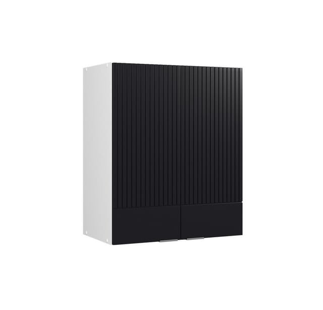 Vicco Hängeschrank Fame-Line Weiß Schwarz gestreift 60 cm