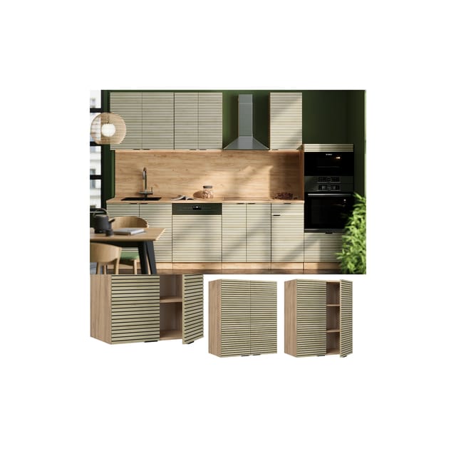 Vicco Hängeschrank Fame-Line Eiche gefräst 60 cm
