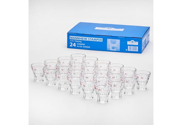 Van Well Stamper geeicht mit Rotring Mannheim 2 cl 24er Set