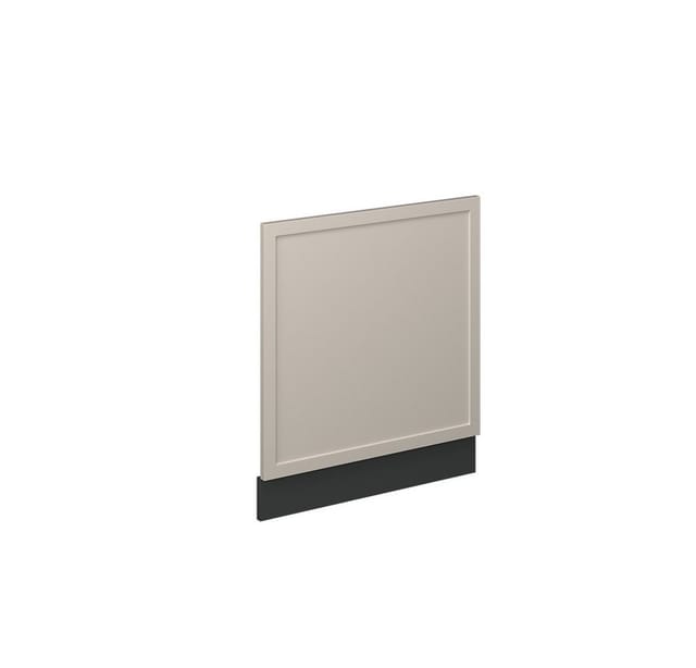 Vicco Geschirrspülerblende Fame-Line Anthrazit Grau-Beige gerahmt 60 cm ohne Arbeitsplatte