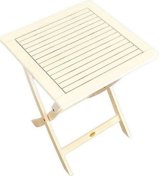 Sedex Klapptisch Catar 60x60 cm weiß gewischt