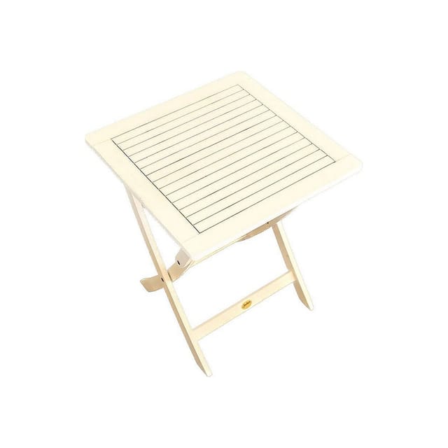 Sedex CATAR Klptisch 80x80 wß-gewischt / EUC-WW FSC®