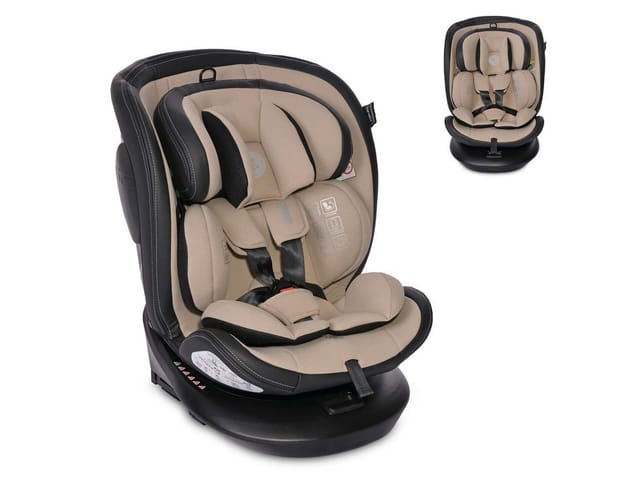 Lorelli Kindersitz i-Size Aviator (40-150cm) 360° drehbar, verstellbar, Isofix beige