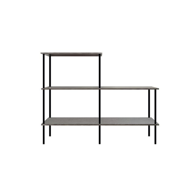 HOME DELUXE Regal INDU Dark Oak 140 x 35 x 110 cm - versch. Ausführungen