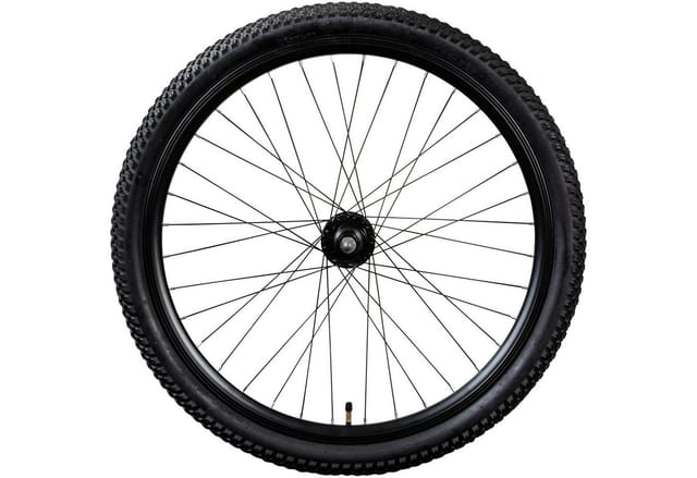 Zündapp Blue 5.0 Komplettrad MTB Laufrad mit Mantel, Schlauch, Speichen 24" x 1,95" Hinterrad