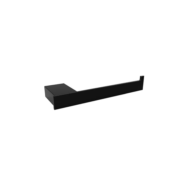 Brillantbad BERO Papierrollenhalter mit Deckel Messing Schwarz 130x95x90 mm für Bad & WC >> zum Bohren