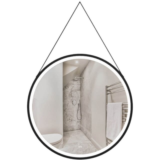 HOME DELUXE LED-Spiegel Rund FIANA – 80 cm inkl. Aufhängung