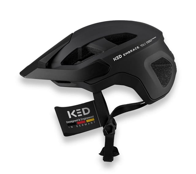 KED MTB -Fahrradhelm EMBRACE, BLACK MATT