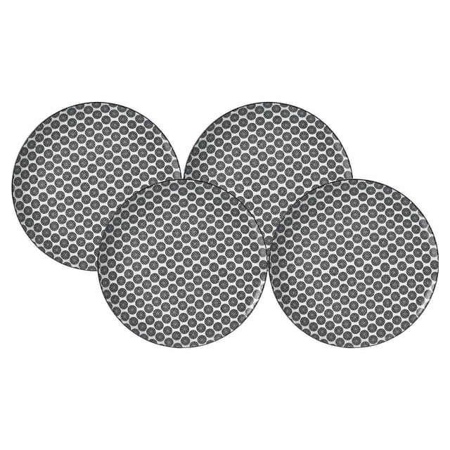 Ritzenhoff & Breker Speiseteller Takeo Circles ø 26,5 cm 4er Set