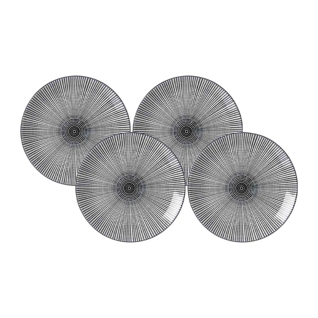 Ritzenhoff & Breker Dessertteller Takeo Stripes ø 21,5 cm 4er Set