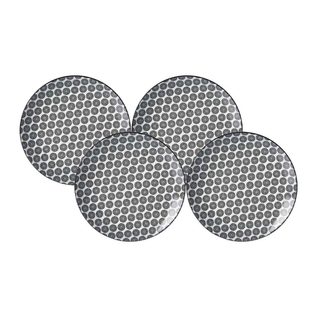 Ritzenhoff & Breker Dessertteller Takeo Circles ø 21,5 cm 4er Set