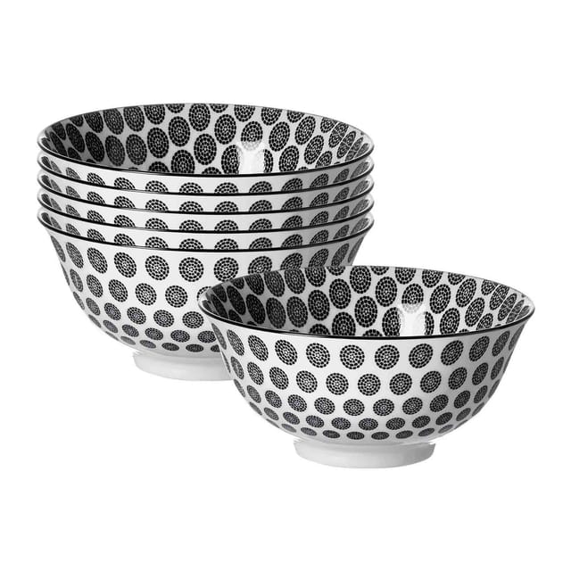 Ritzenhoff & Breker Müslischalen Takeo Circles ø 15,5 cm 6er Set