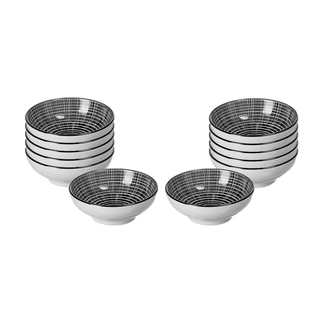 Ritzenhoff & Breker Dipschalen Takeo Stripes ø 8 cm 12er Set