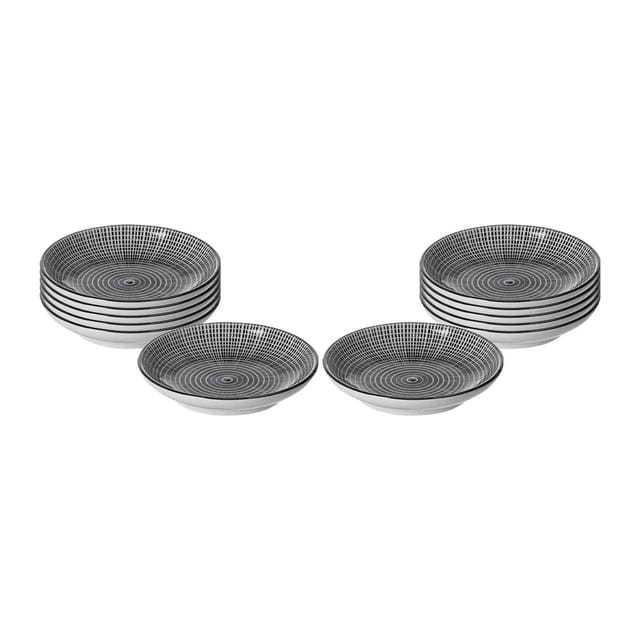 Ritzenhoff & Breker Dipschalen Takeo Stripes ø 10 cm 12er Set