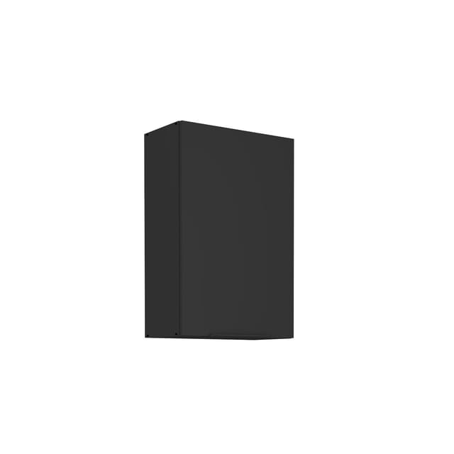 Küchen Hängeschrank 60 cm SIENA Schwarz Küche Küchenzeile Küchenblock 90 cm hoch