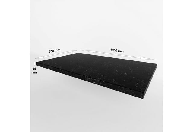 Arbeitsplatte 100 cm 38 mm Marmur ROMA matt Küche Siena, Monza, Arona