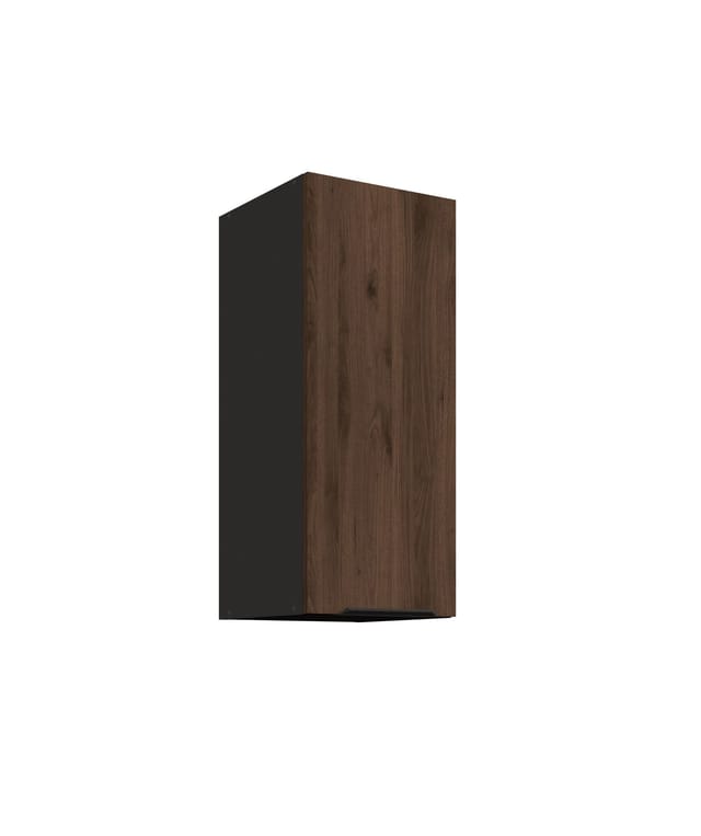 Küchen Hängeschrank 30 cm Küche MONZA Okapi Nußbaum Küchenzeile Küchenblock