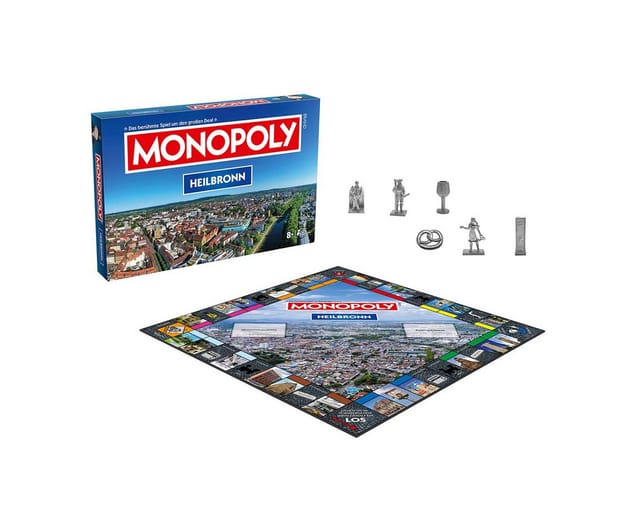 Monopoly - Heilbronn Brettspiel Gesellschaftsspiel Spiel Cityedition Stadtedition