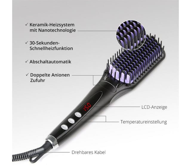 AILORIA Ionische Haarglättungsbürste FLAWLESS