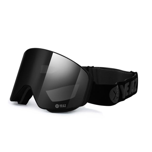 YEAZ Magnet-Ski-Snowboardbrille schwarz/schwarz APEX