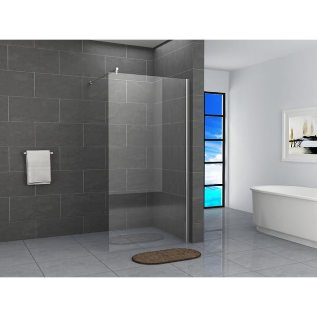 Fa-Bausysteme Walk-In Glas Dusche Klarglas 60 cm