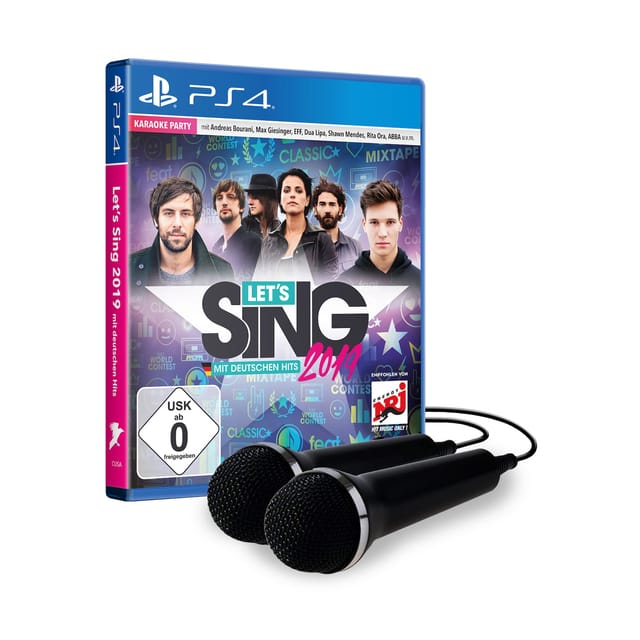 Let's Sing 2019 mit deutschen Hits [+ 2 Mics] (PS4) (USK)