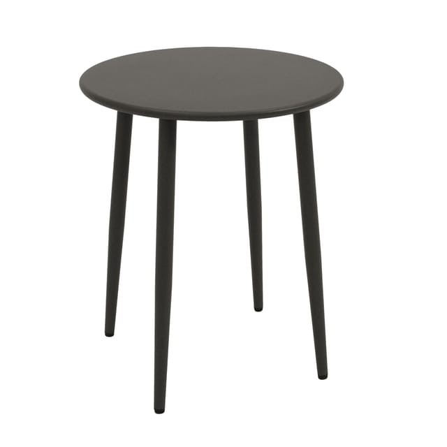 DEGAMO Bistrotisch DENVER 60cm rund, Metall anthrazit