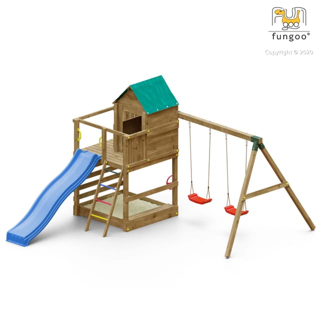 FUNGOO Spielturm Klettergerüst JARCAS_4