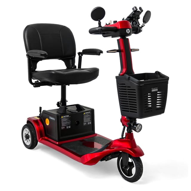Rolektro, E-Trike 6 V.3, Rot , Lithium-Akku, 300W