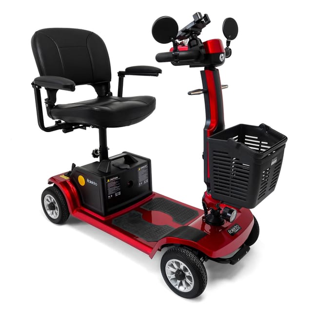 Rolektro, E-Quad 6 V.3, Rot, Lithium-Akku, 300 Watt