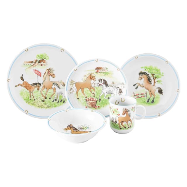 Seltmann Weiden Kindergeschirr Set Compact Mein Pony 5er Set