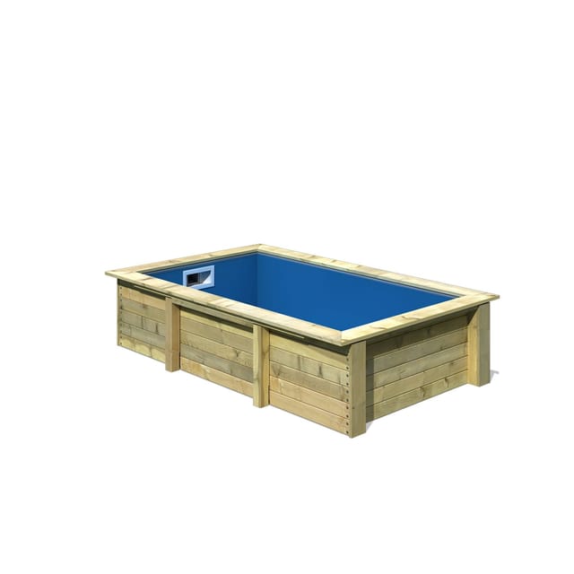 Karibu Pool Large Set mit Sandfilteranlage & Skimmer