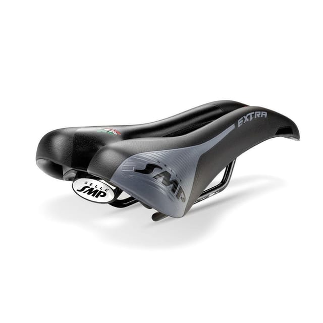 Rennrad-Fahrradsattel Extra, schwarz