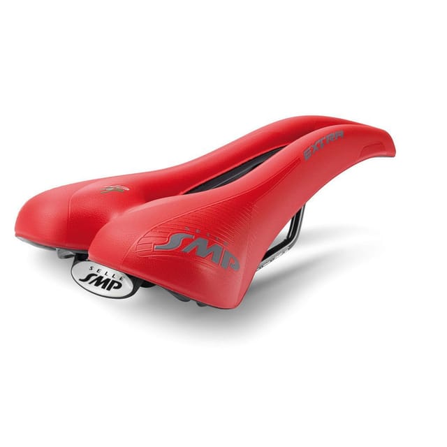 Rennrad-Fahrradsattel Extra, rot