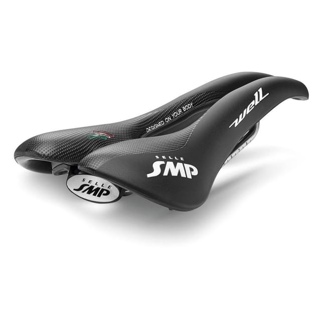 Fahrradsattel Well, schwarz