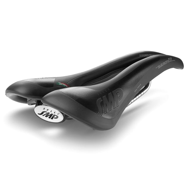 Fahrradsattel Well GEL, schwarz
