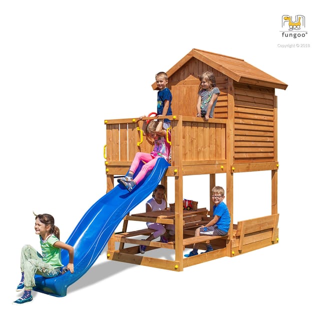 FUNGOO Spielturm Klettergerüst My_HOUSE in versch. Ausführungen