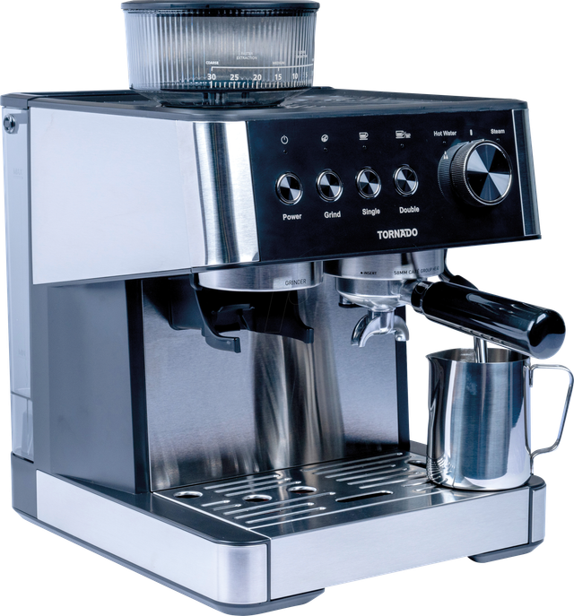 Tornado TCM-5431-GS Siebträger-Kaffeemaschine