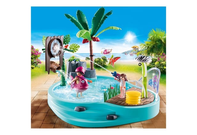 Playmobil Spaßbecken mit Wasserspritze