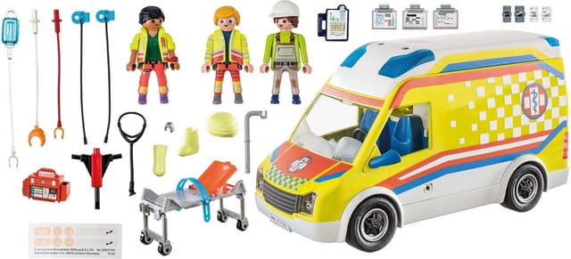 Playmobil Rettungswagen mit Licht und Sound