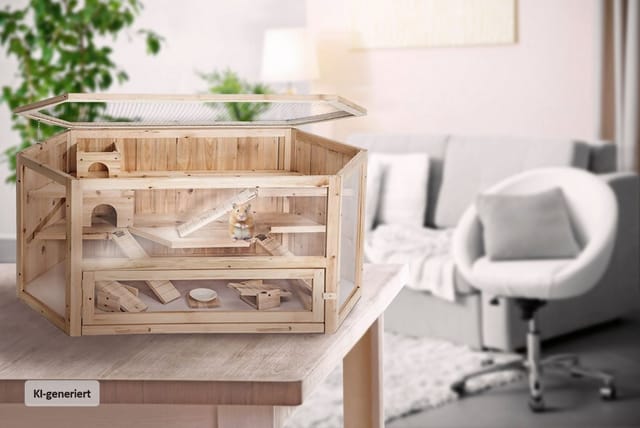 HTI-Living Kleintierkäfig Hamsterkäfig