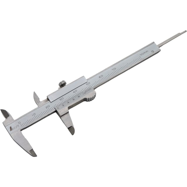 Shinwa 19892 Mini Messschieber, Schieblehre 70mm