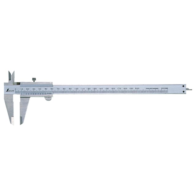 Shinwa 19912 Messschieber, Schieblehre 200mm