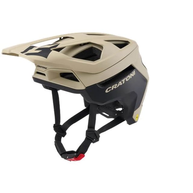 CRATONI MTB Fahrradhelm Madflex MIPS Recco, sand