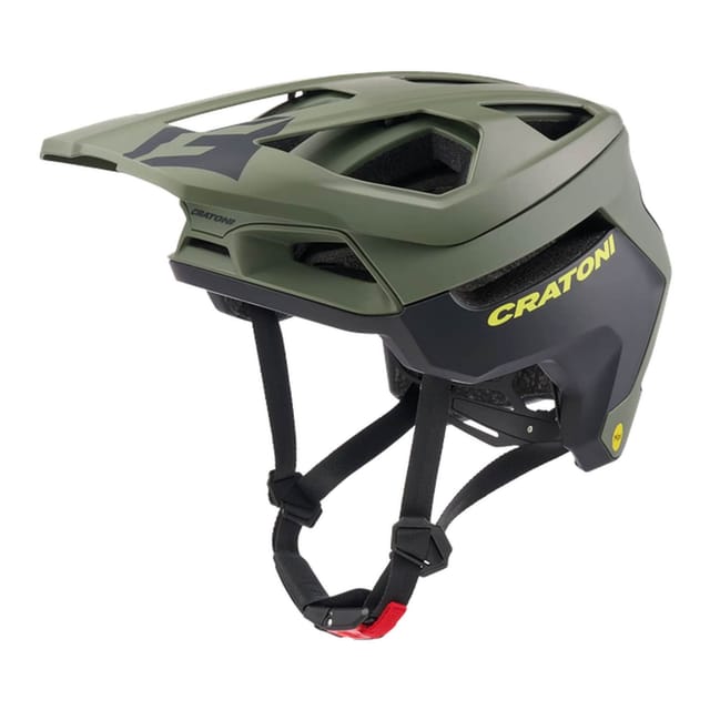 CRATONI MTB Fahrradhelm Madflex MIPS Recco, oliv matt