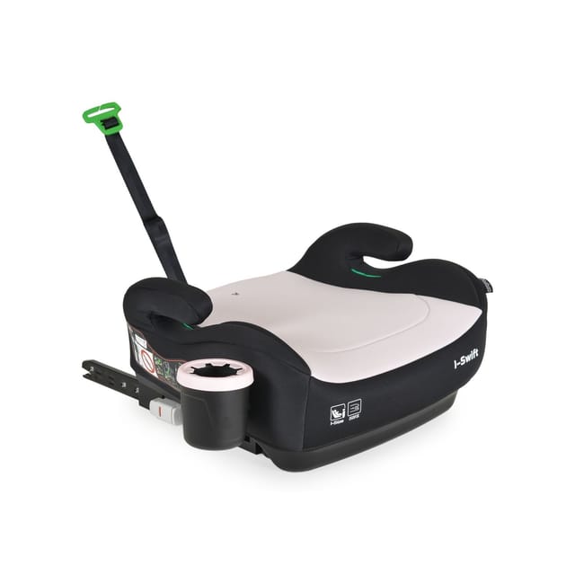 Cangaroo Kindersitz, Sitzerhöhung i-Swift, Isofix (125-150cm) Getränkehalter rosa