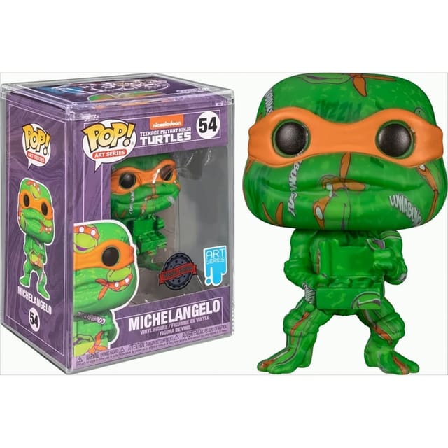POP - Art Series - Ninja Turtnes - Michelangelo