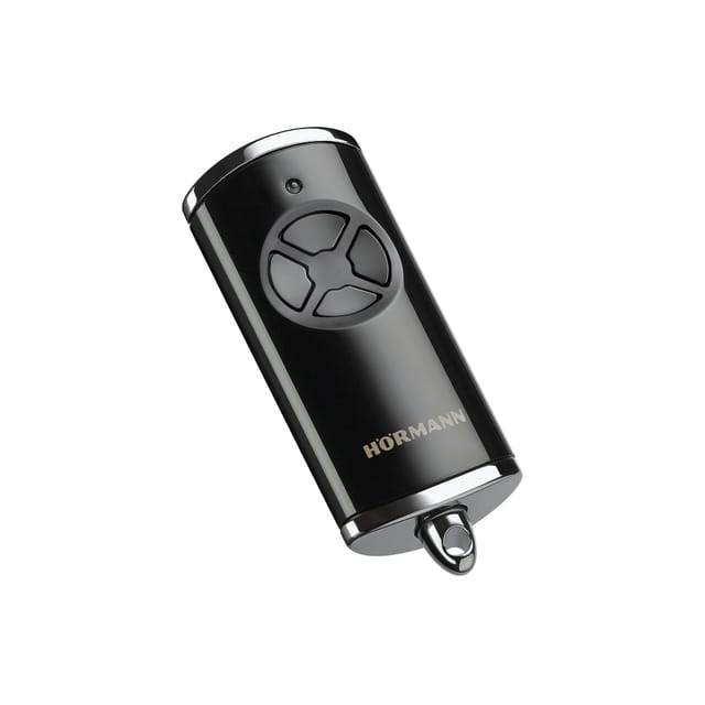 Hörmann Handsender HSE4 868-BS Hochglanz Chrom schwarz Fernbedienung