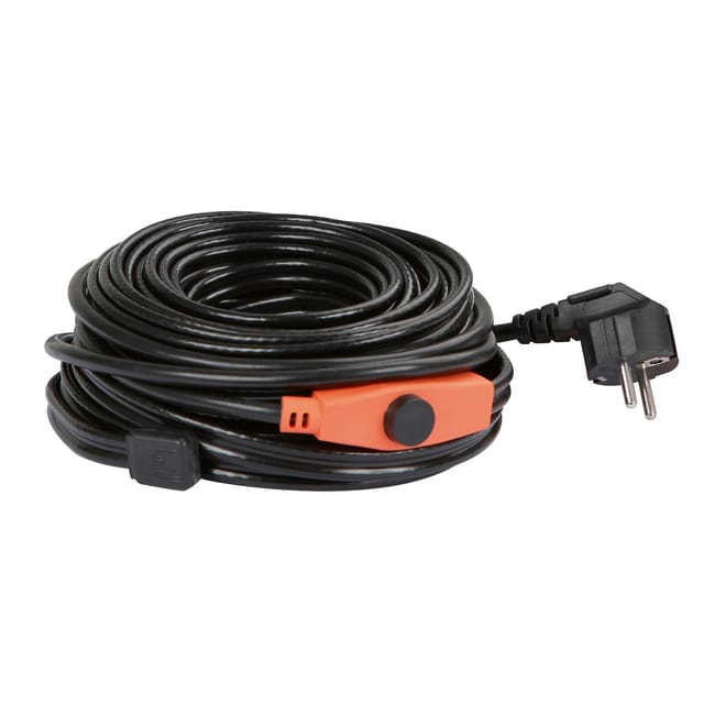KERBL Frostschutz-Heizleitung mit Thermostat Länge 37 m, frostfrei bis -45° C