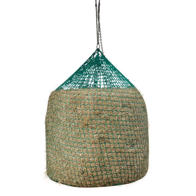 Kerbl Heunetz für Rundballen zum Aufhängen 4,5x4,5 cm, ü150 cm / Höhe 180 cm